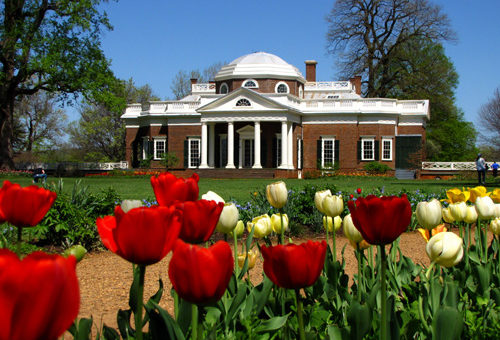 Charlottesville area attraction: Thomas Jefferson's Monticello