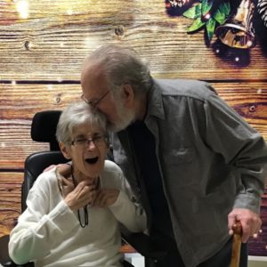 Senior living couple: Jack and Grace, Linden House Assisted Living couple