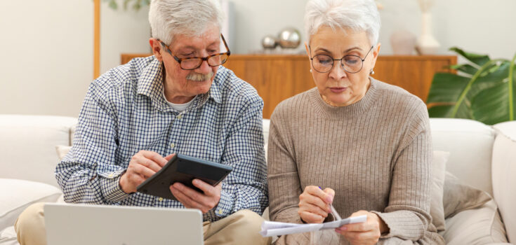 Senior couple financial planning