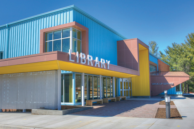 Northside Library in Charlottesville, VA.